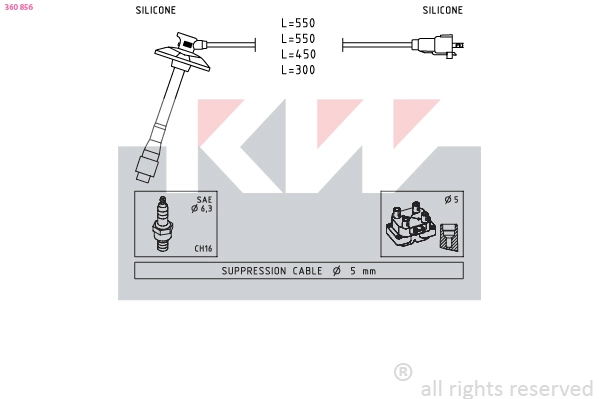 Ignition Cable Kit (360 856)