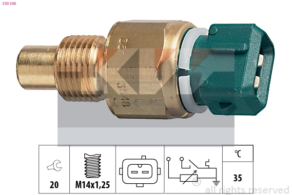 Sensor, coolant temperature (530 548)