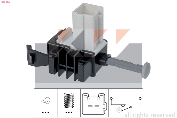 Switch, clutch control (cruise control) (510 266)