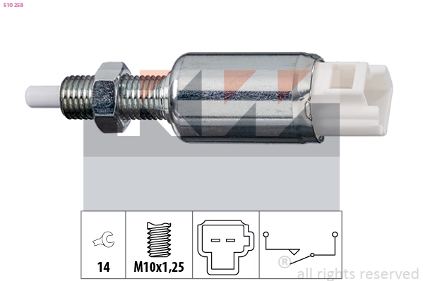 Switch, clutch control (cruise control) (510 258)