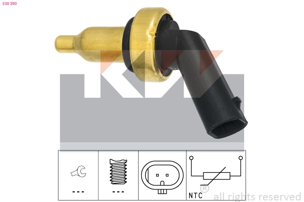 Sensor, coolant temperature (530 390)