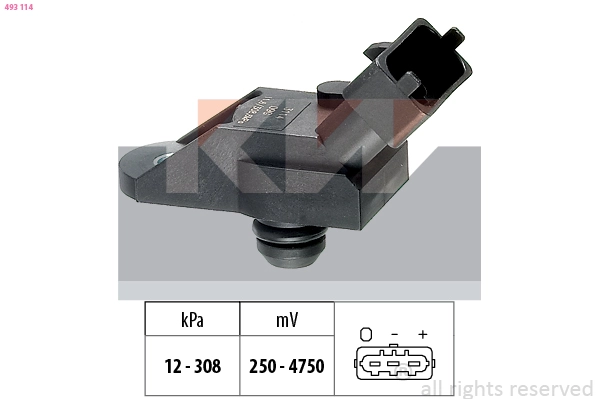 Air Pressure Sensor, altitude adaption (493 114)