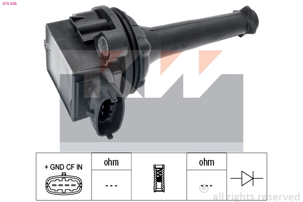 Ignition Coil (470 448)