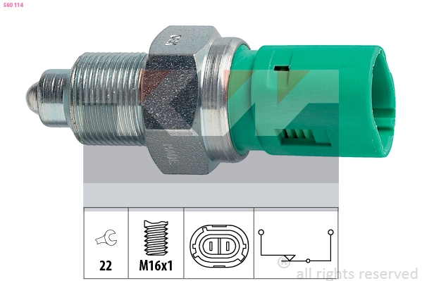 Switch, reverse light (560 114)