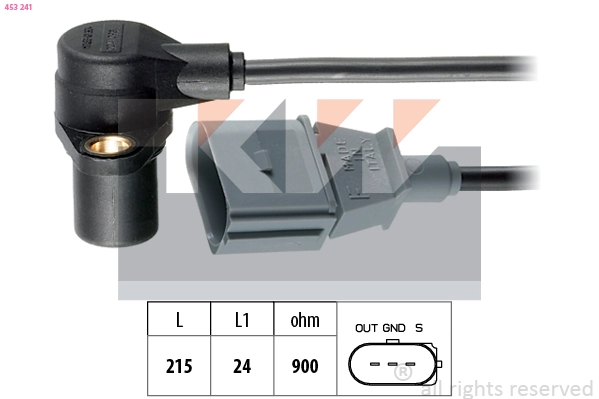 Sensor, crankshaft pulse (453 241)
