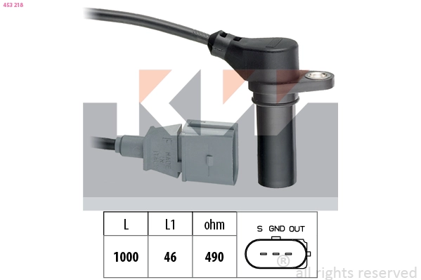 Sensor, crankshaft pulse (453 218)