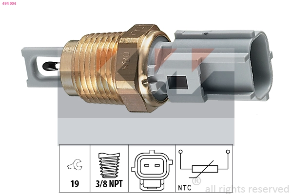 Sensor, intake air temperature (494 004)