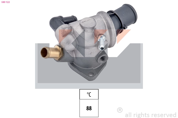 Thermostat, coolant (580 122)