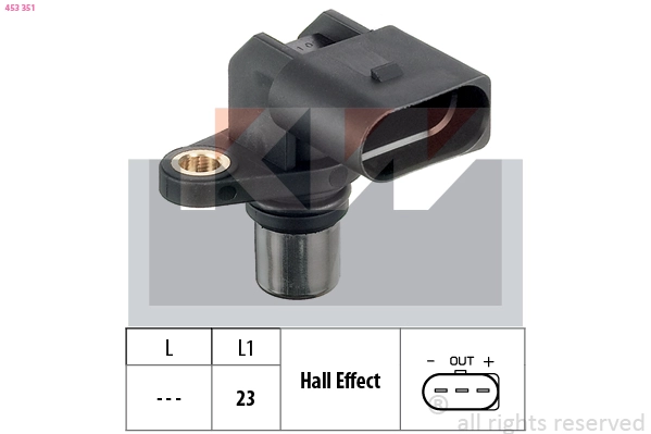 Sensor, camshaft position (453 351)