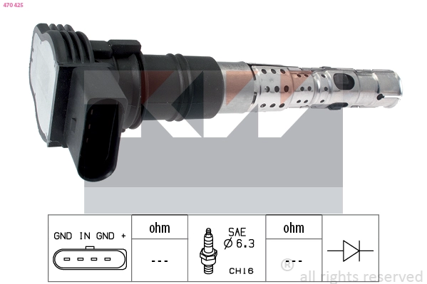 Ignition Coil (470 425)