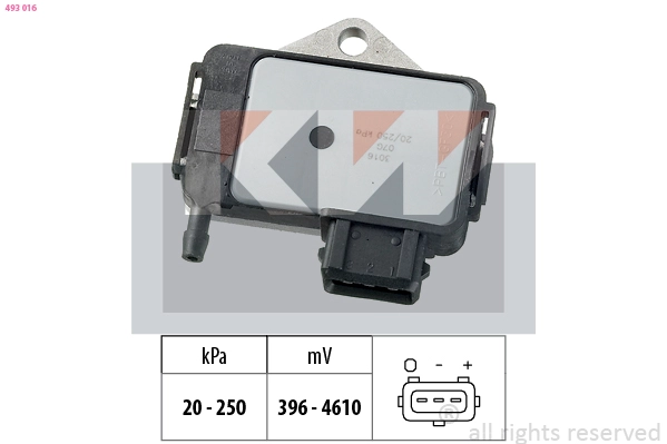 Air Pressure Sensor, altitude adaption (493 016)