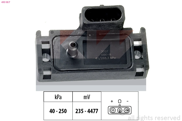 Air Pressure Sensor, altitude adaption (493 057)