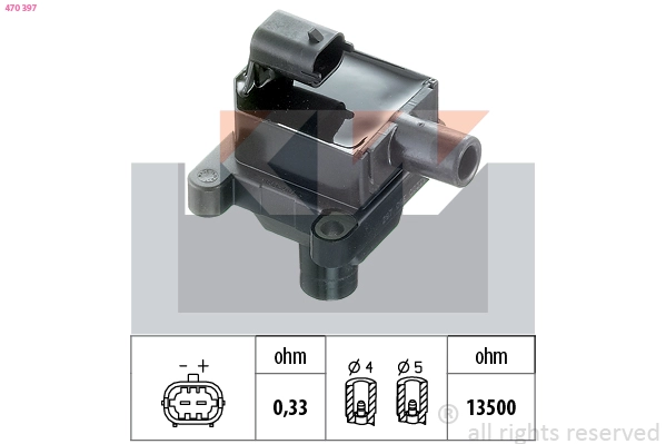 Ignition Coil (470 397)
