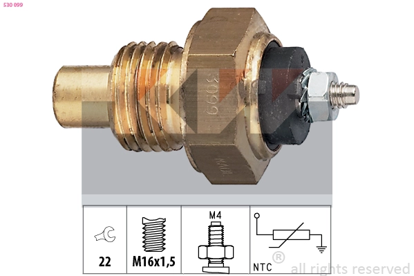 Sensor, oil temperature (530 099)