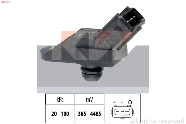 Air Pressure Sensor, altitude adaption (493 010)