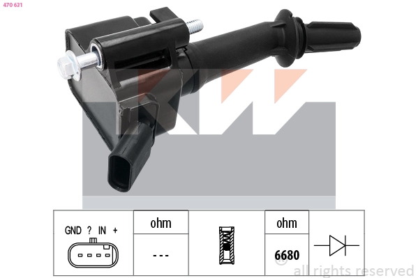 Ignition Coil (470 631)