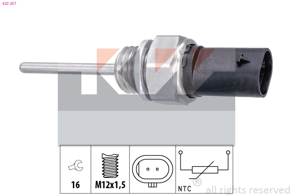 Sensor, exhaust gas temperature (422 257)