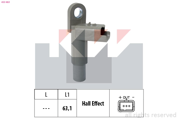 Sensor, camshaft position (453 463)