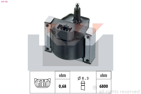 Ignition Coil (470 105)