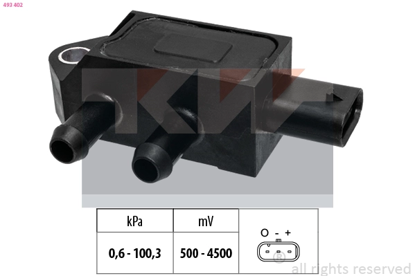 Air Pressure Sensor, altitude adaption (493 402)