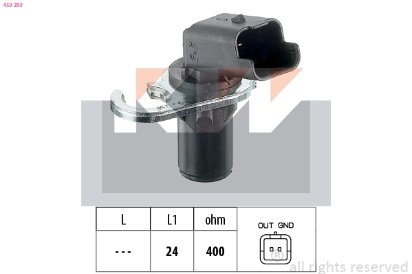 Sensor, crankshaft pulse (453 293)