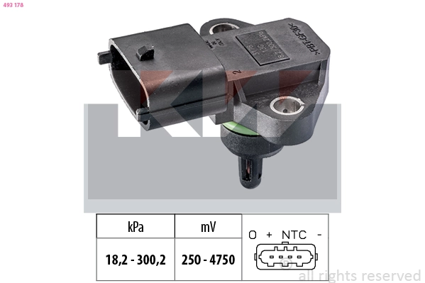 Air Pressure Sensor, altitude adaption (493 178)