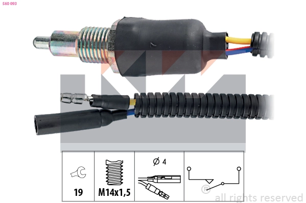 Switch, reverse light (560 093)