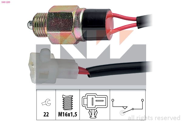 Switch, reverse light (560 220)