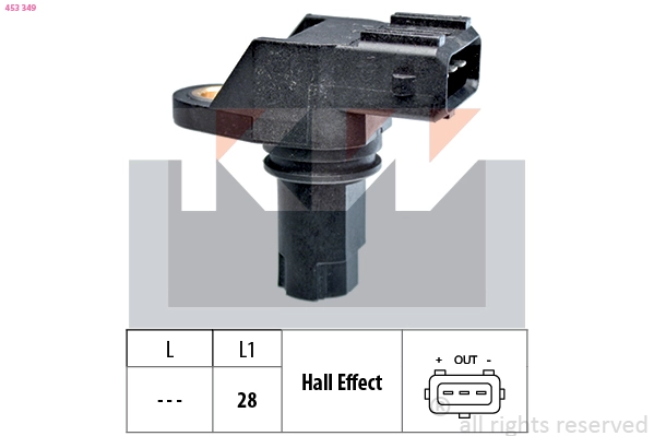 Sensor, crankshaft pulse (453 349)