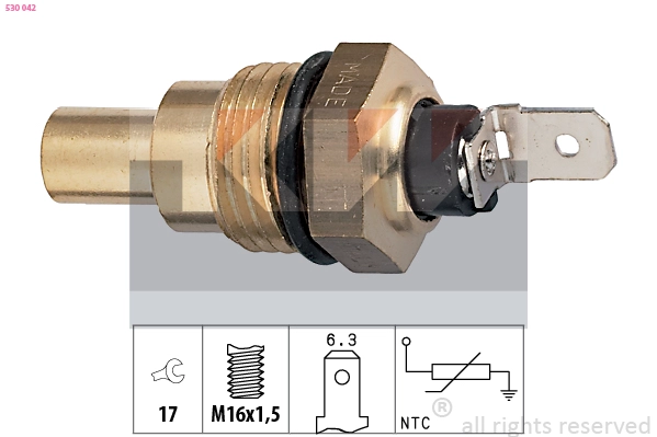 Sensor, coolant temperature (530 042)