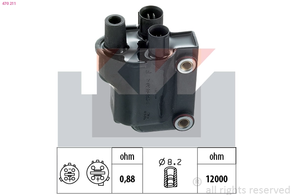 Ignition Coil (470 211)