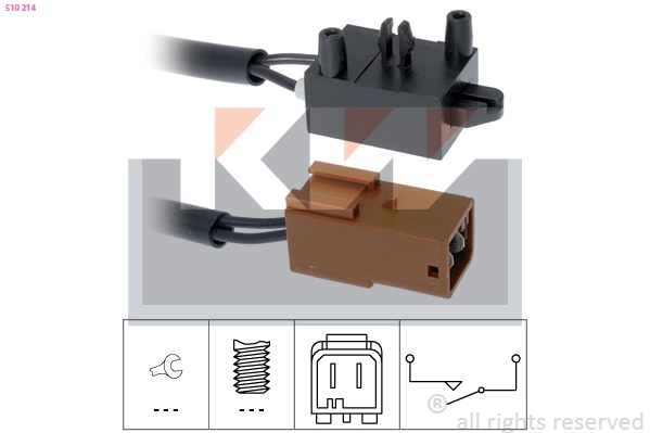 Switch, clutch control (cruise control) (510 214)