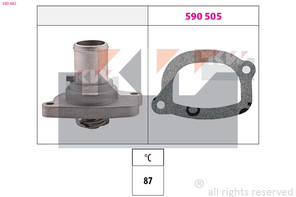 Thermostat, coolant (580 482)