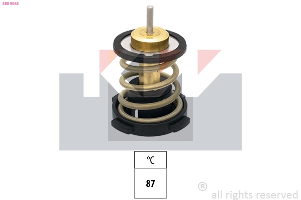 Thermostat, coolant (580 956S)