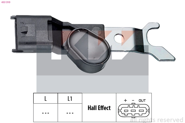 Sensor, camshaft position (453 310)