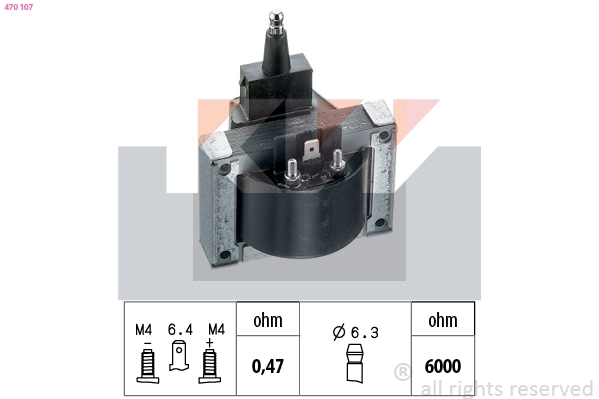 Ignition Coil (470 107)