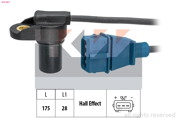 Sensor, crankshaft pulse (453 853)