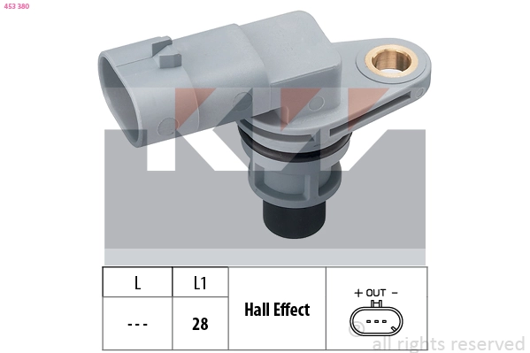 Sensor, crankshaft pulse (453 380)