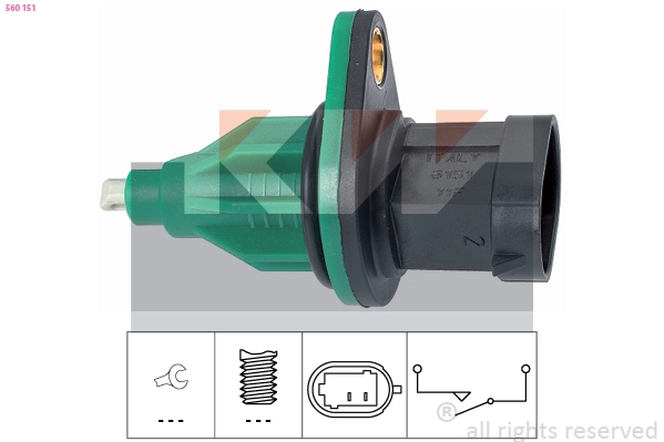 Switch, reverse light (560 151)