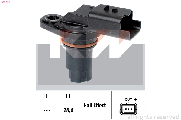Sensor, camshaft position (453 551)