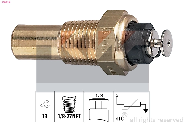 Sensor, coolant temperature (530 014)