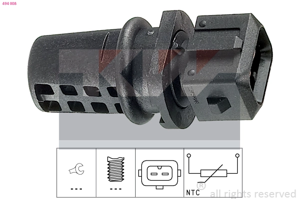 Sensor, intake air temperature (494 008)