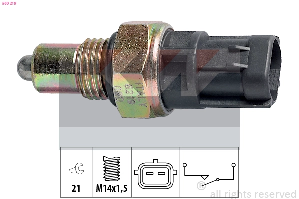 Switch, reverse light (560 219)