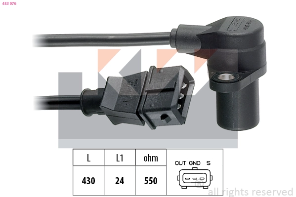 Sensor, crankshaft pulse (453 076)
