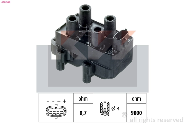 Ignition Coil (470 389)