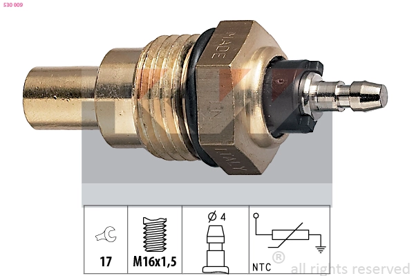 Sensor, coolant temperature (530 009)