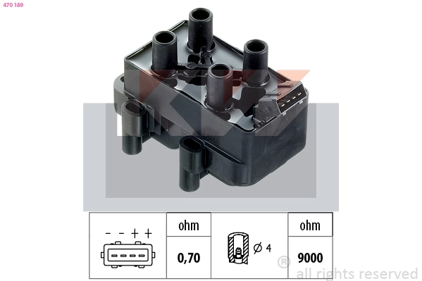 Ignition Coil (470 189)