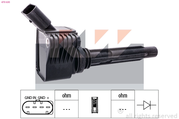 Ignition Coil (470 630)