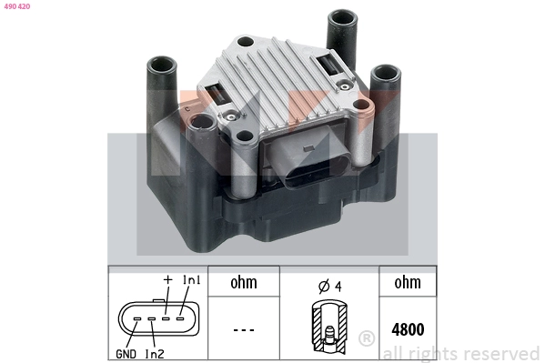 Ignition Coil Unit (490 420)