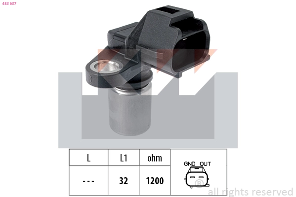 Sensor, camshaft position (453 637)